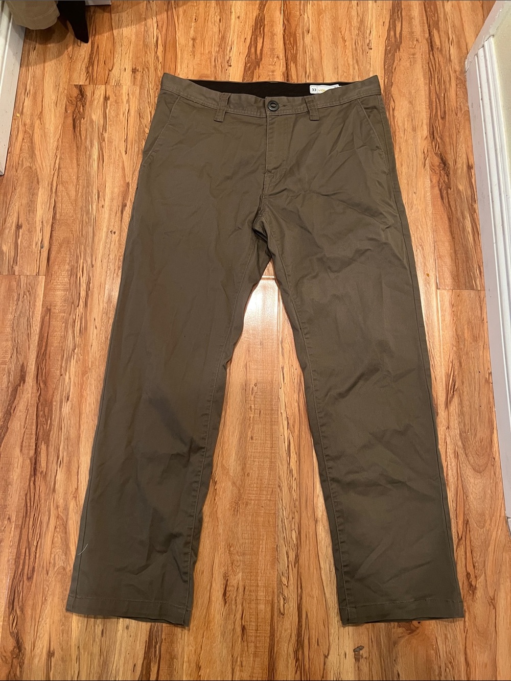 Volcom Men's Frickin Modern Stretch Chino Pant Size 33x30